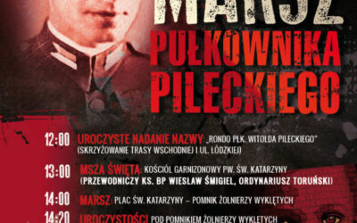 Zaproszenie na VIII Toruński Marsz Pułkownika Pileckiego