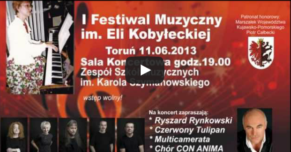I Festiwal Muzyczny im. Eli Kobyłeckiej