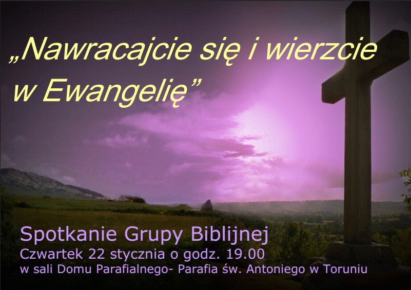 Nawracajcie się i wierzcie w Ewangelię
