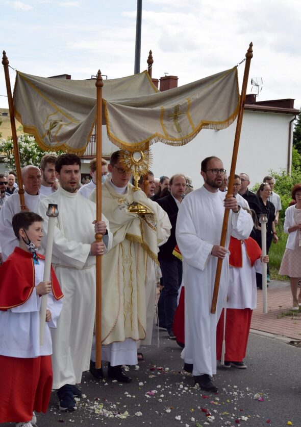 Boże Ciało w naszej parafii w obiektywie Krystyny Bliskiej