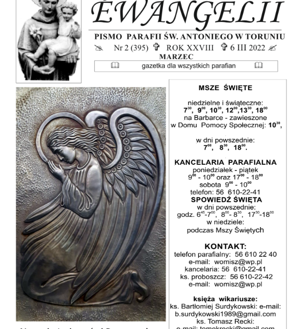 NAUCZYCIEL EWANGELII 2022 NR 2 (395)