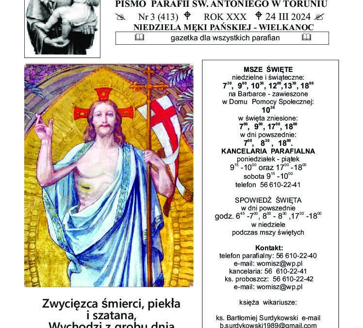 NAUCZYCIEL EWANGELII 2024 NR 3 (413)