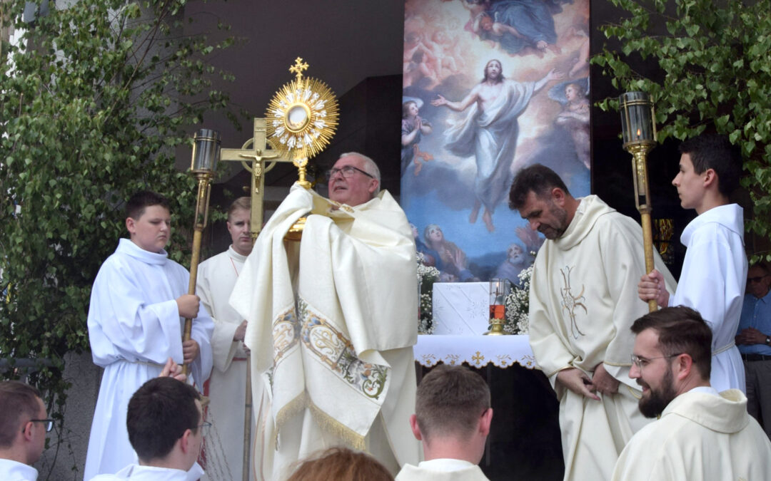 Uroczystość Bożego Ciała w parafii św. Antoniego w Toruniu